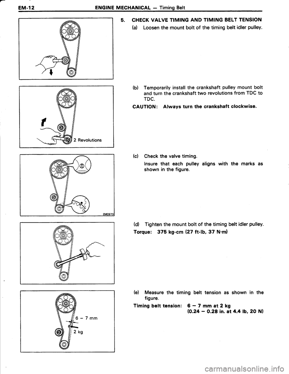 TOYOTA TERCEL 1985  Repair Manual 