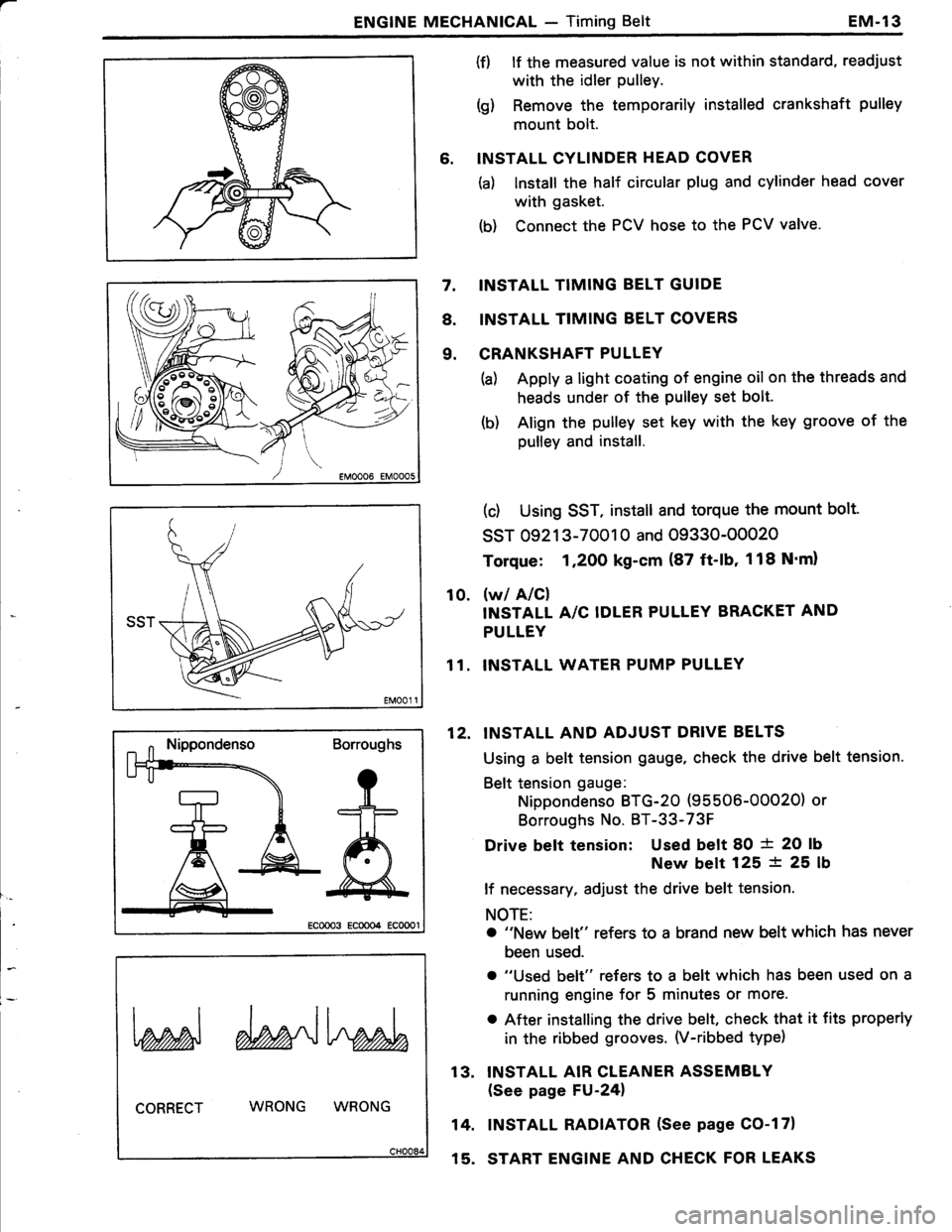 TOYOTA TERCEL 1985  Repair Manual 