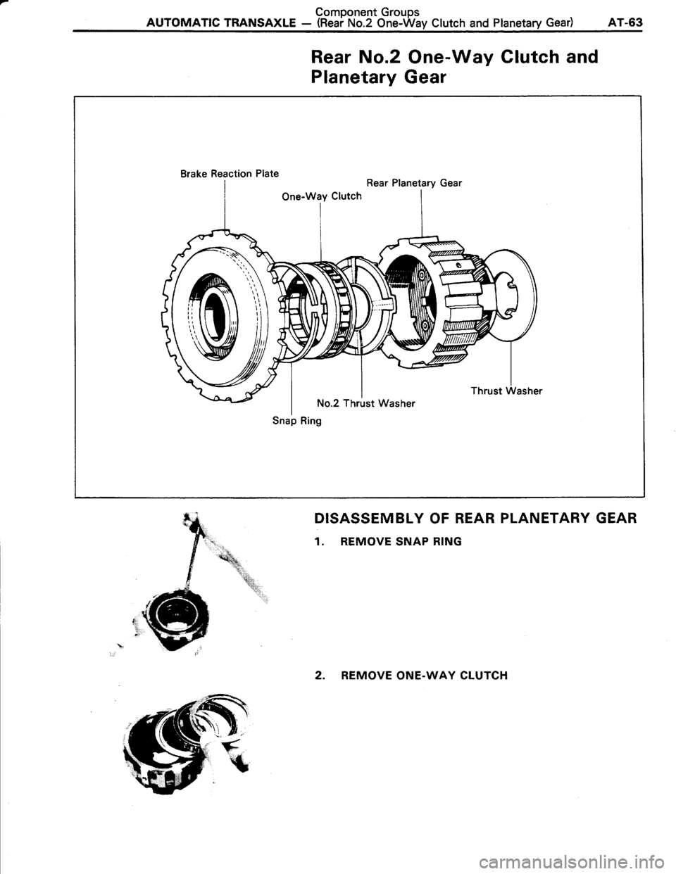 TOYOTA TERCEL 1985  Repair Manual 