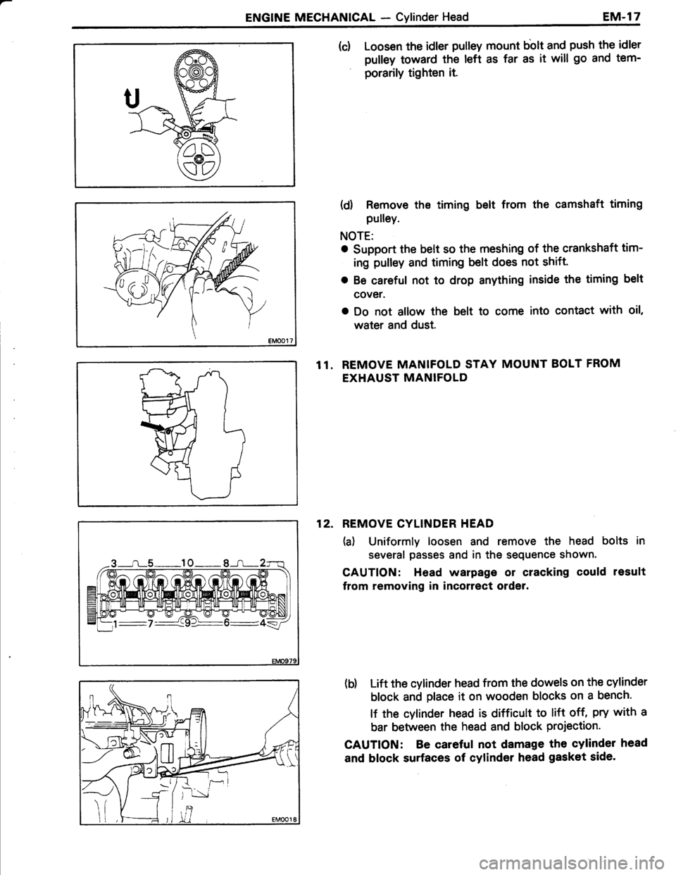 TOYOTA TERCEL 1985  Repair Manual 