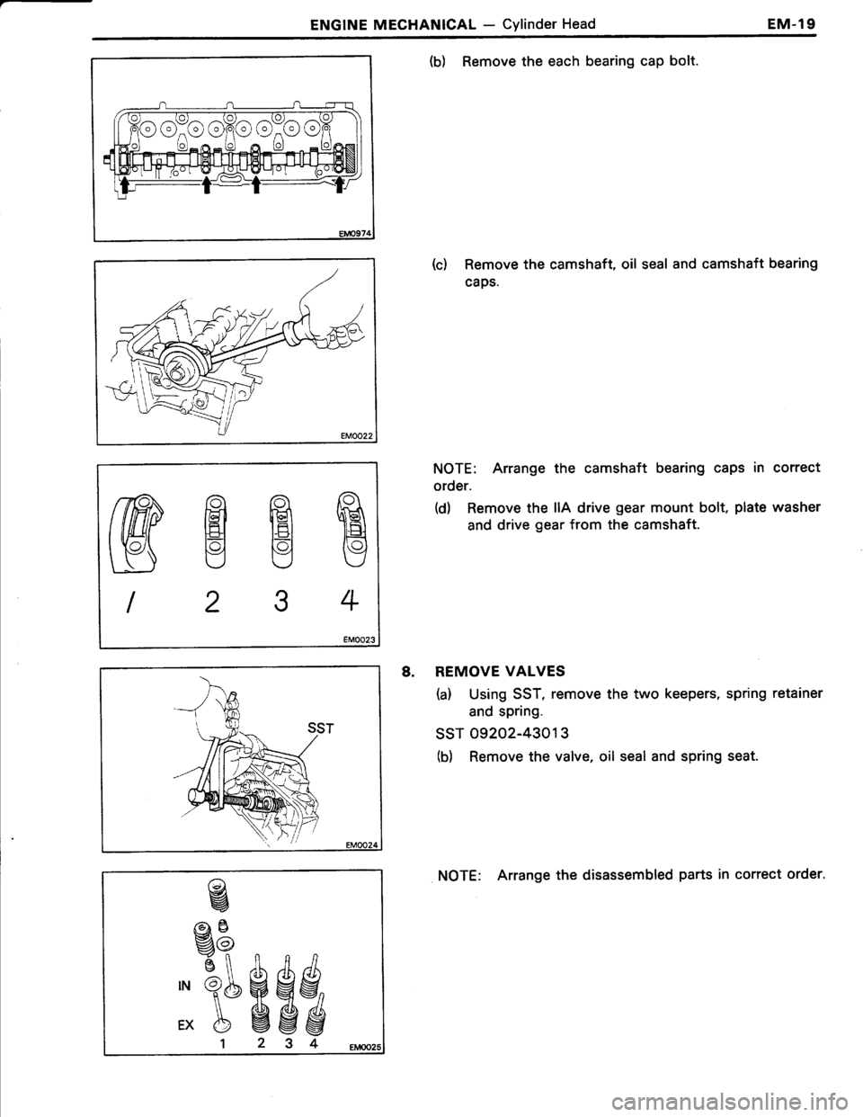TOYOTA TERCEL 1985  Repair Manual 