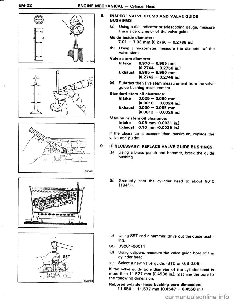 TOYOTA TERCEL 1985  Repair Manual 
