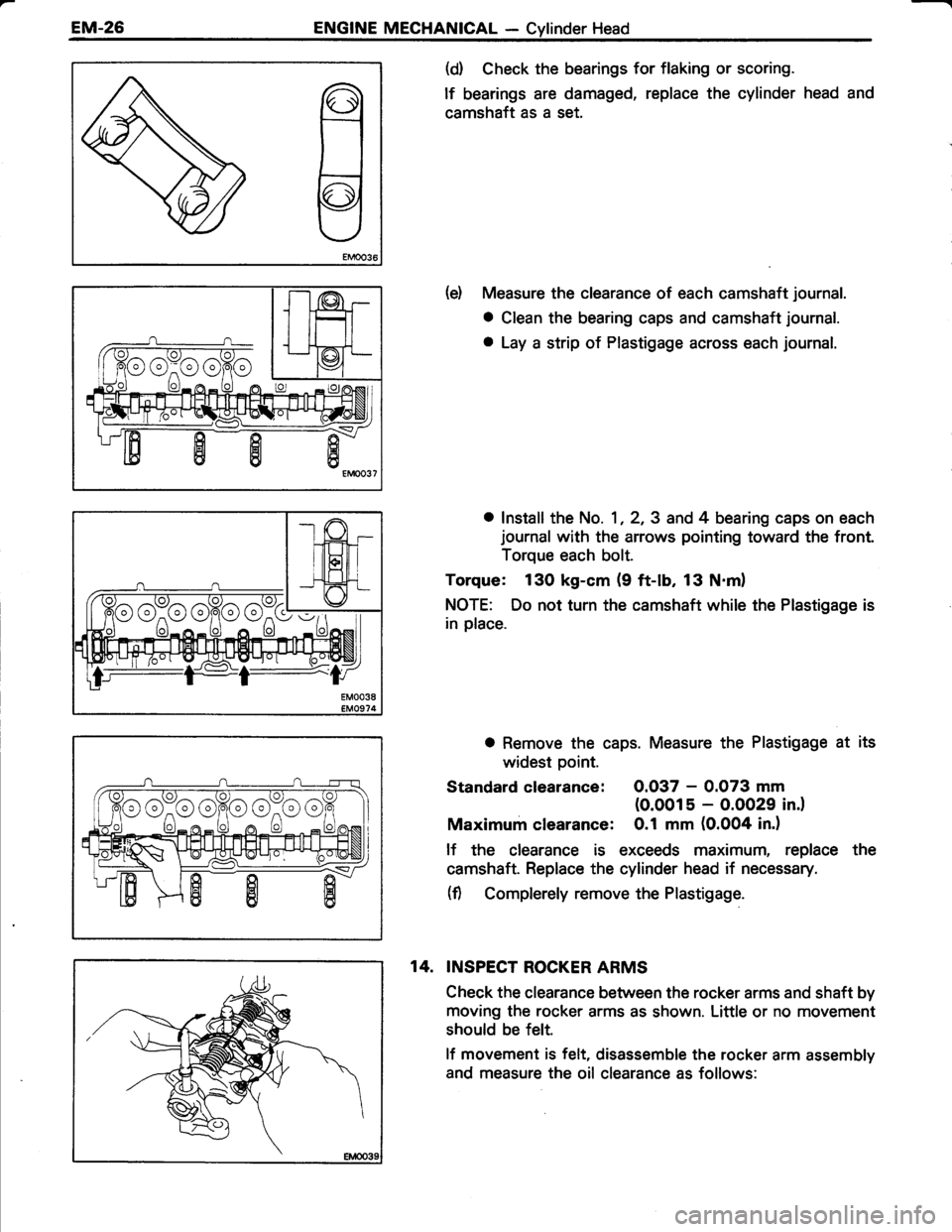 TOYOTA TERCEL 1985  Repair Manual 