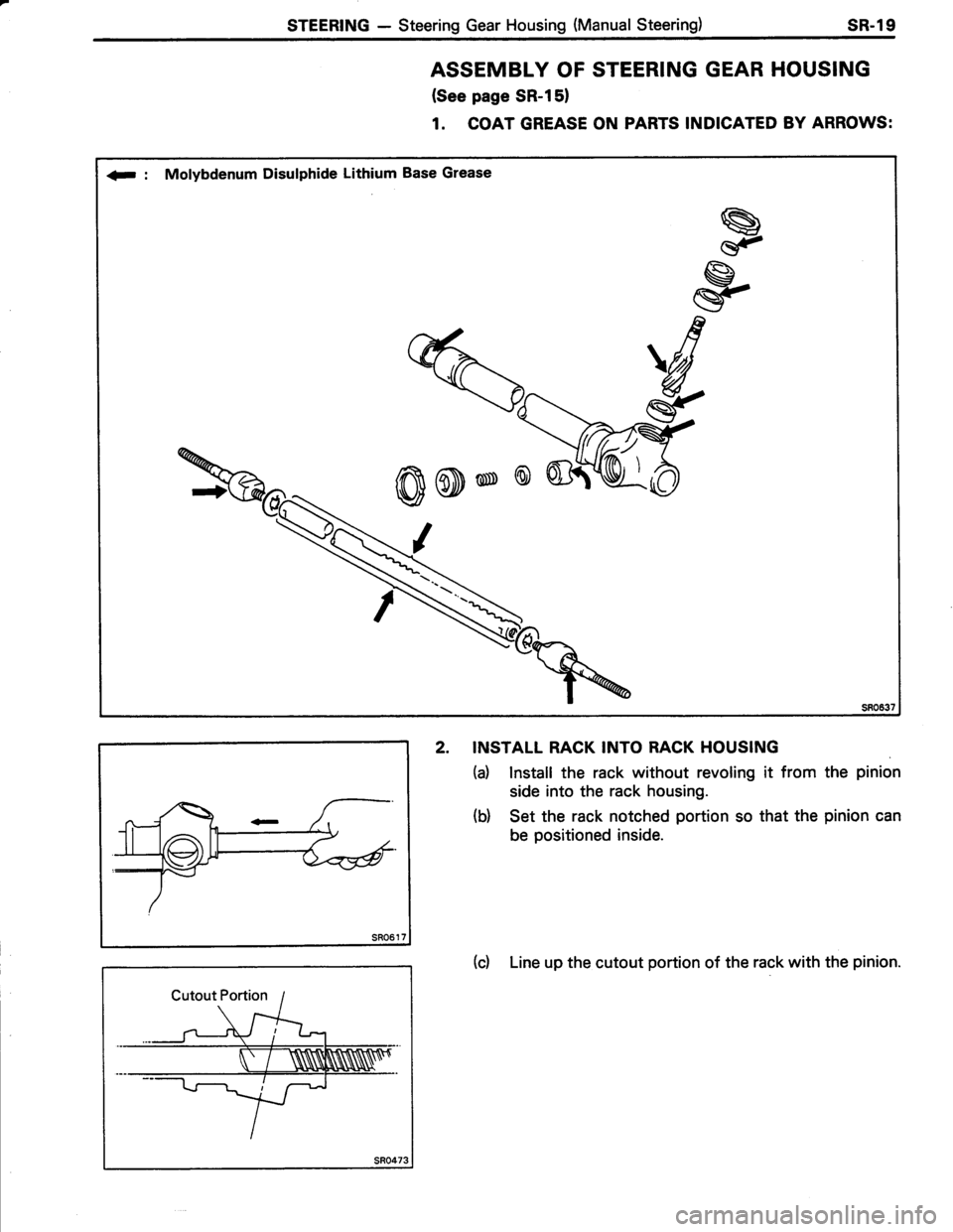 TOYOTA TERCEL 1985  Repair Manual 