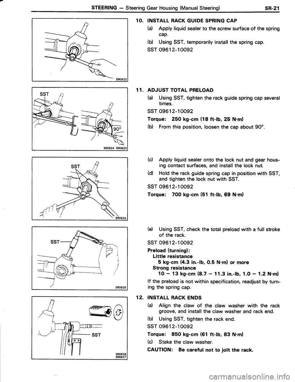TOYOTA TERCEL 1985  Repair Manual 