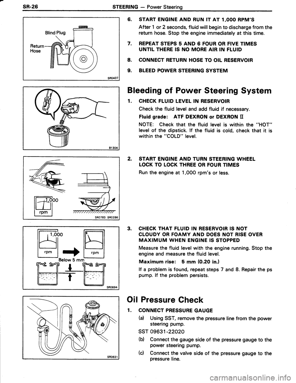 TOYOTA TERCEL 1985  Repair Manual 