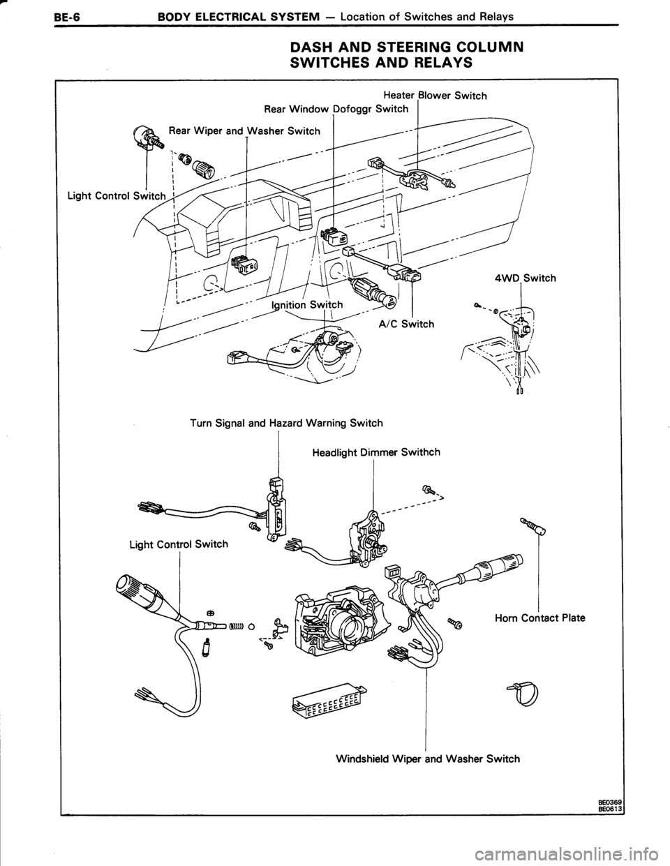 TOYOTA TERCEL 1985  Repair Manual 