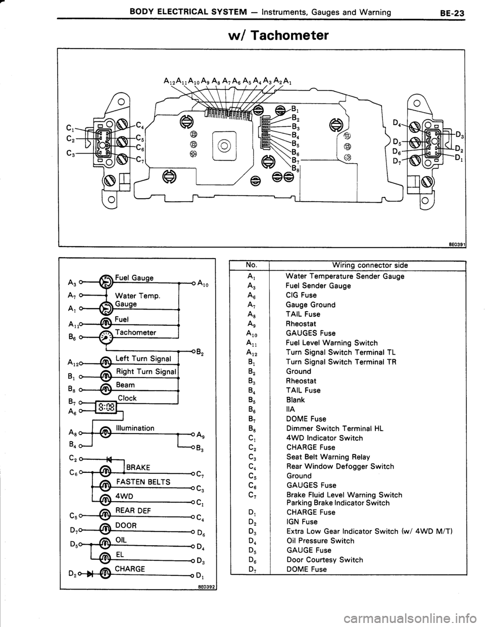 TOYOTA TERCEL 1985  Repair Manual 