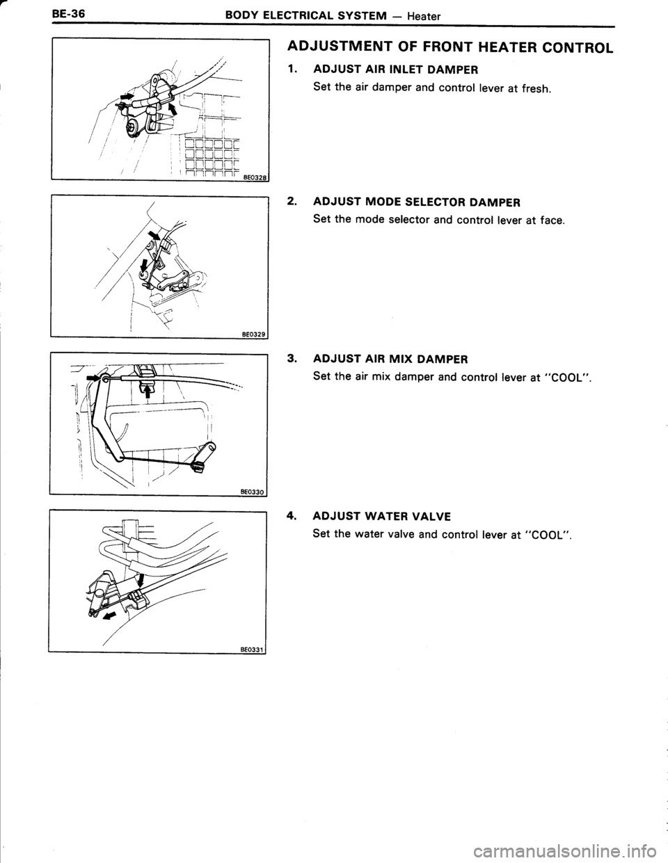 TOYOTA TERCEL 1985  Repair Manual 