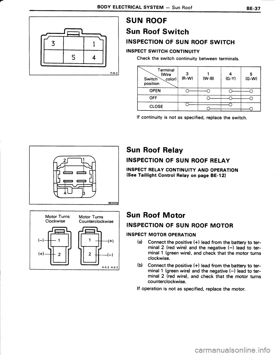 TOYOTA TERCEL 1985  Repair Manual 