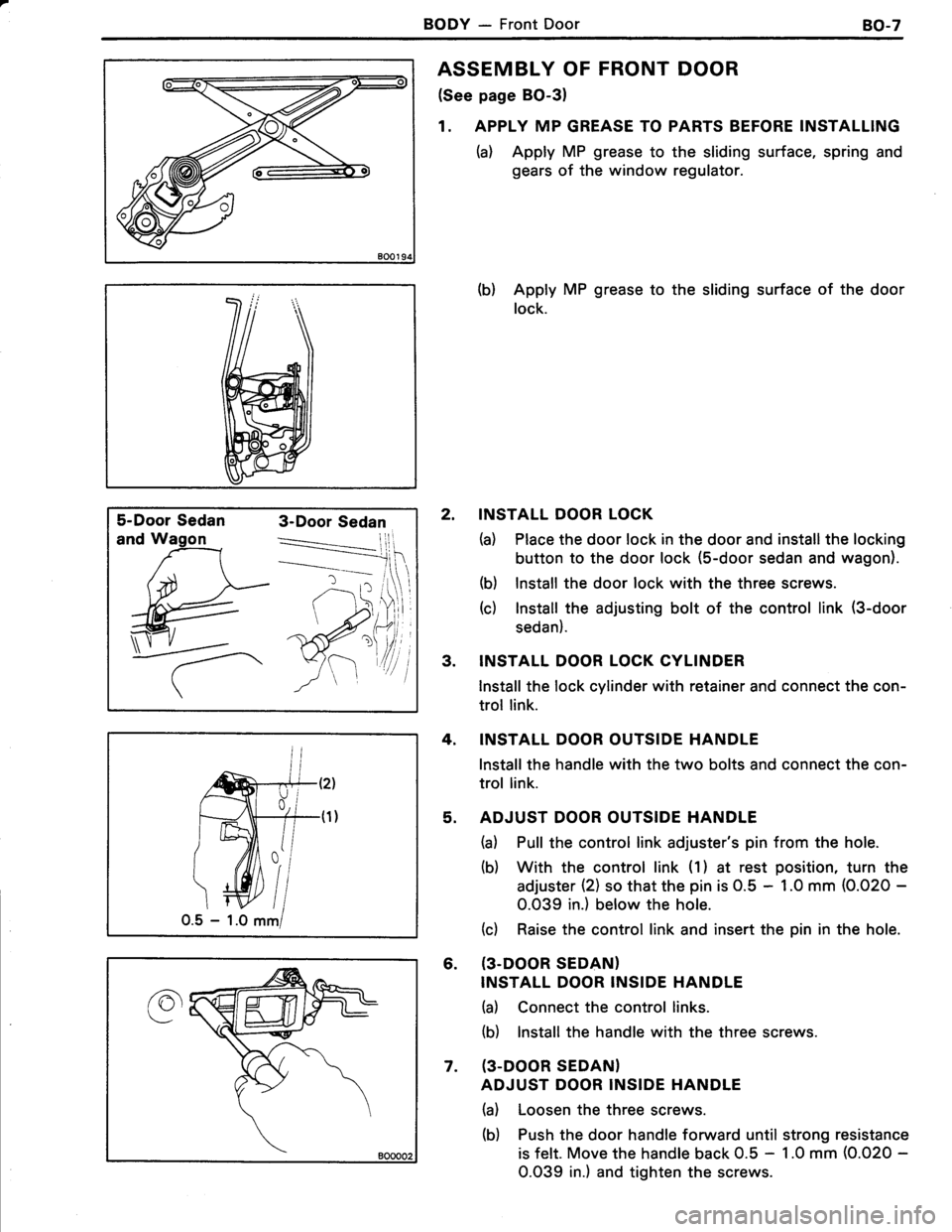 TOYOTA TERCEL 1985  Repair Manual 