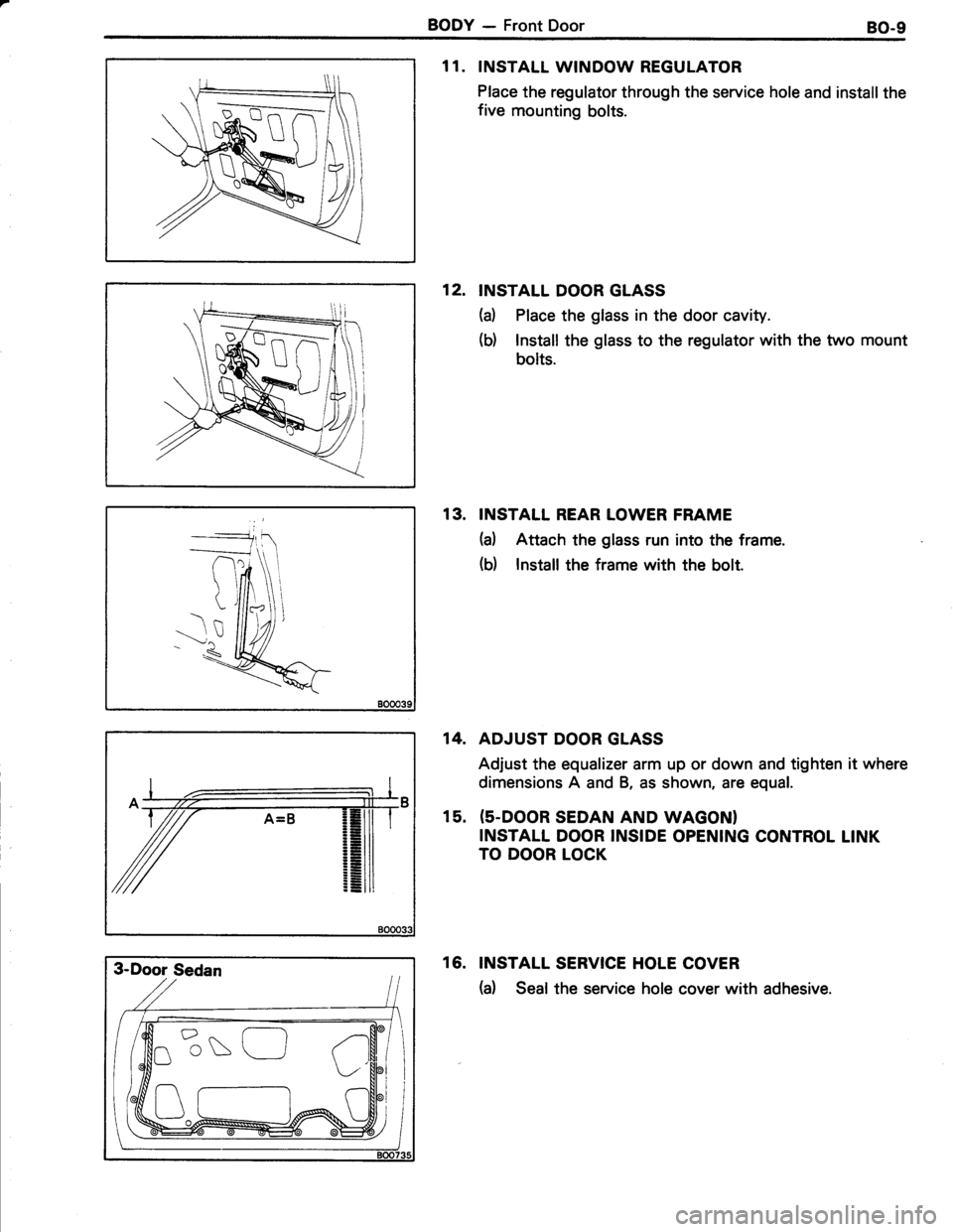 TOYOTA TERCEL 1985  Repair Manual 