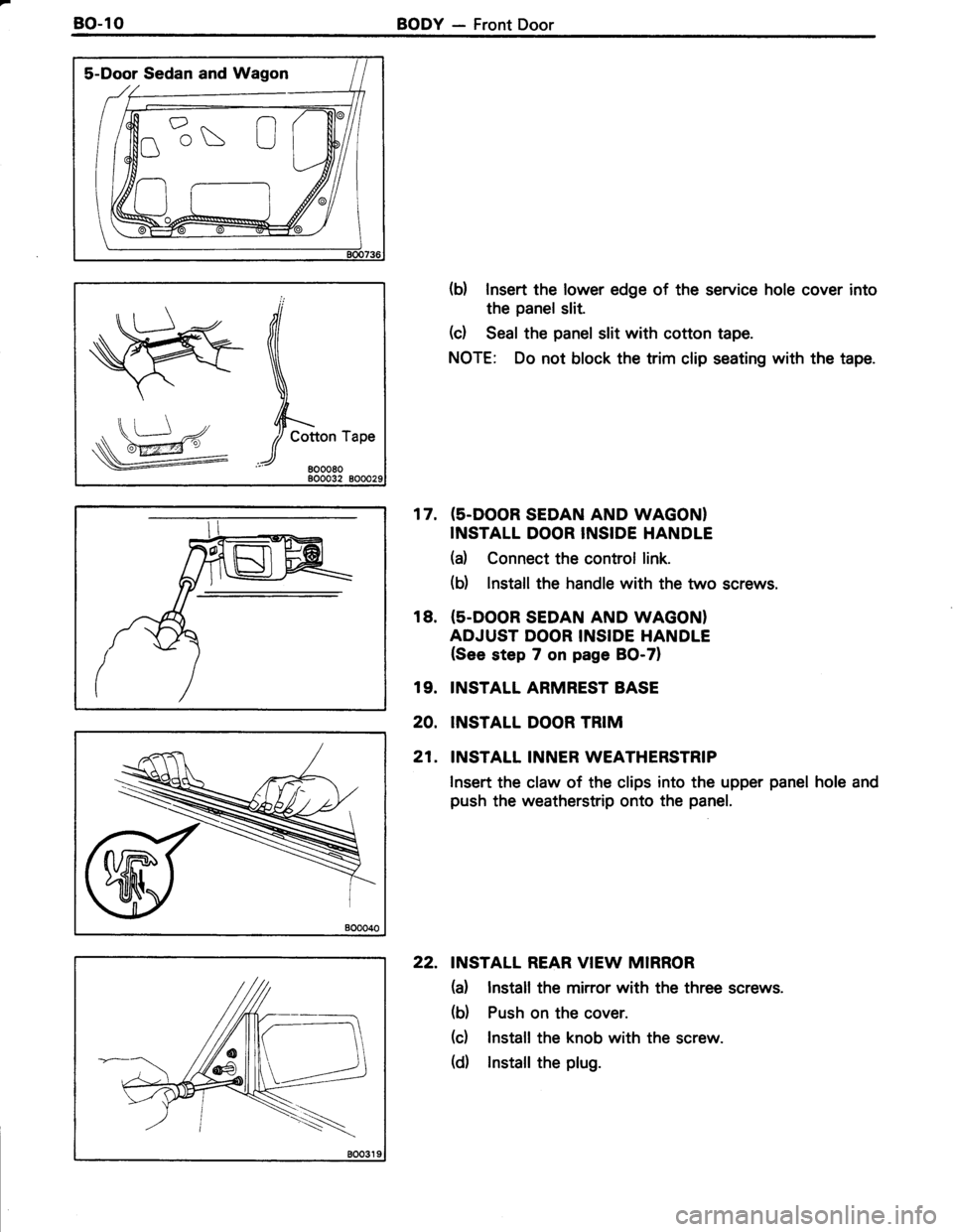 TOYOTA TERCEL 1985  Repair Manual 