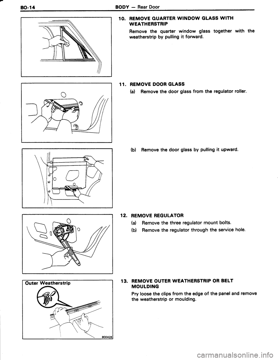TOYOTA TERCEL 1985  Repair Manual 