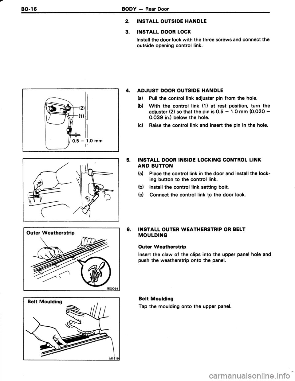 TOYOTA TERCEL 1985  Repair Manual 