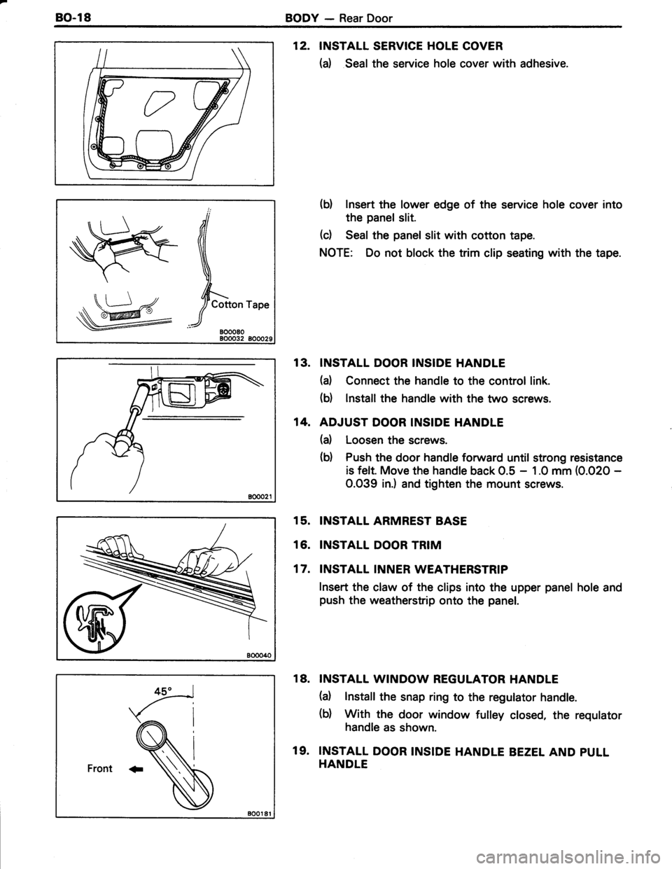 TOYOTA TERCEL 1985  Repair Manual 