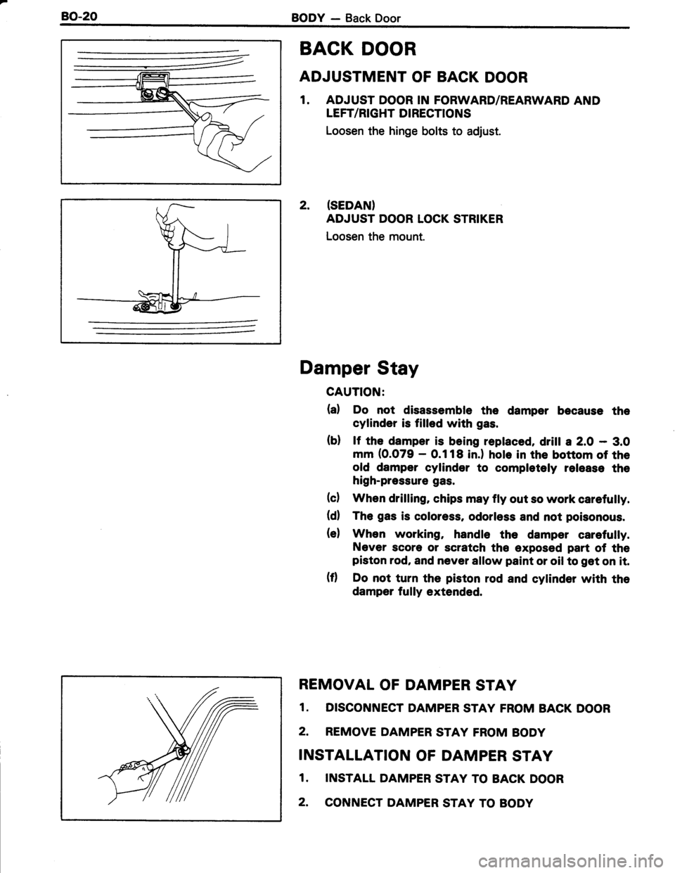 TOYOTA TERCEL 1985  Repair Manual 