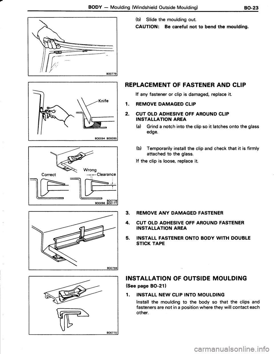 TOYOTA TERCEL 1985  Repair Manual 