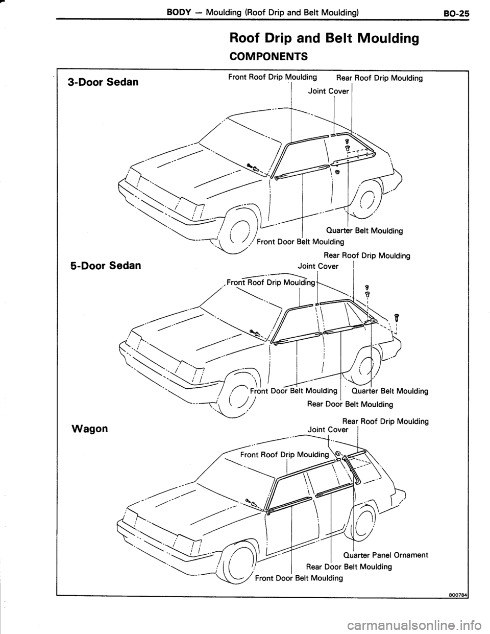 TOYOTA TERCEL 1985  Repair Manual 