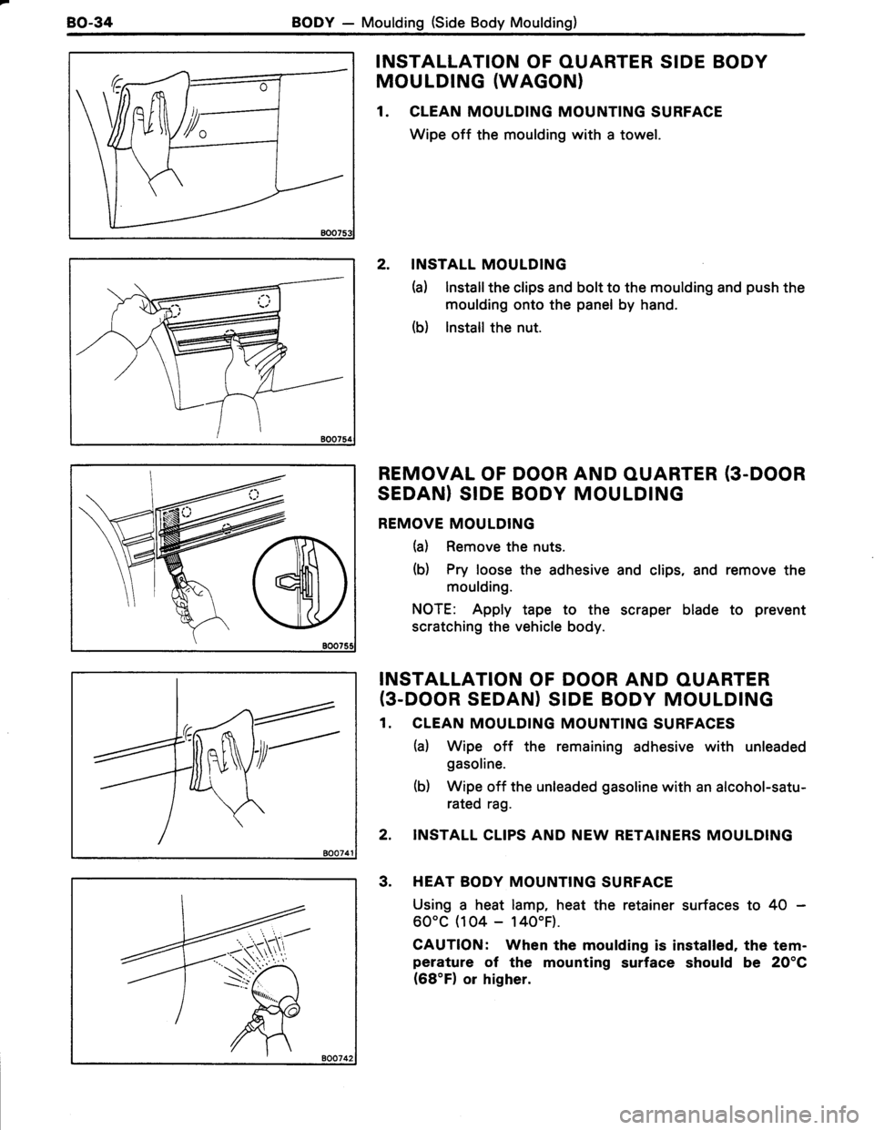 TOYOTA TERCEL 1985  Repair Manual 