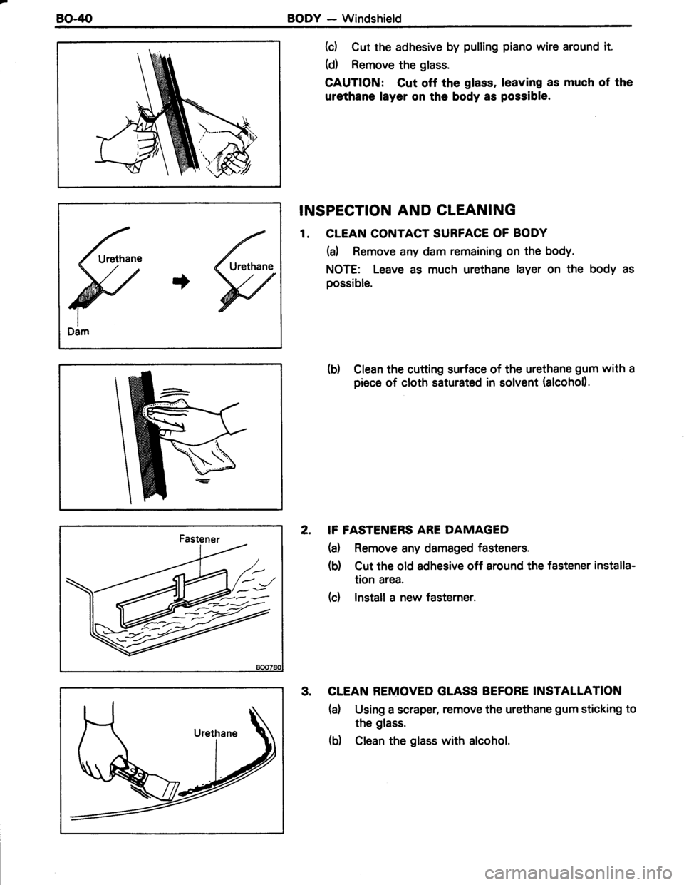 TOYOTA TERCEL 1985  Repair Manual 
