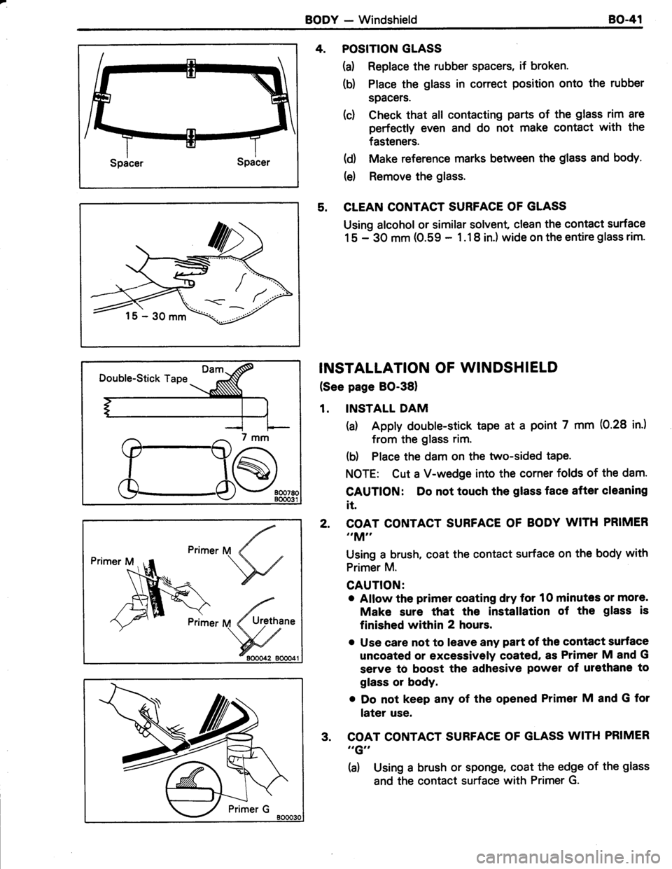 TOYOTA TERCEL 1985  Repair Manual 