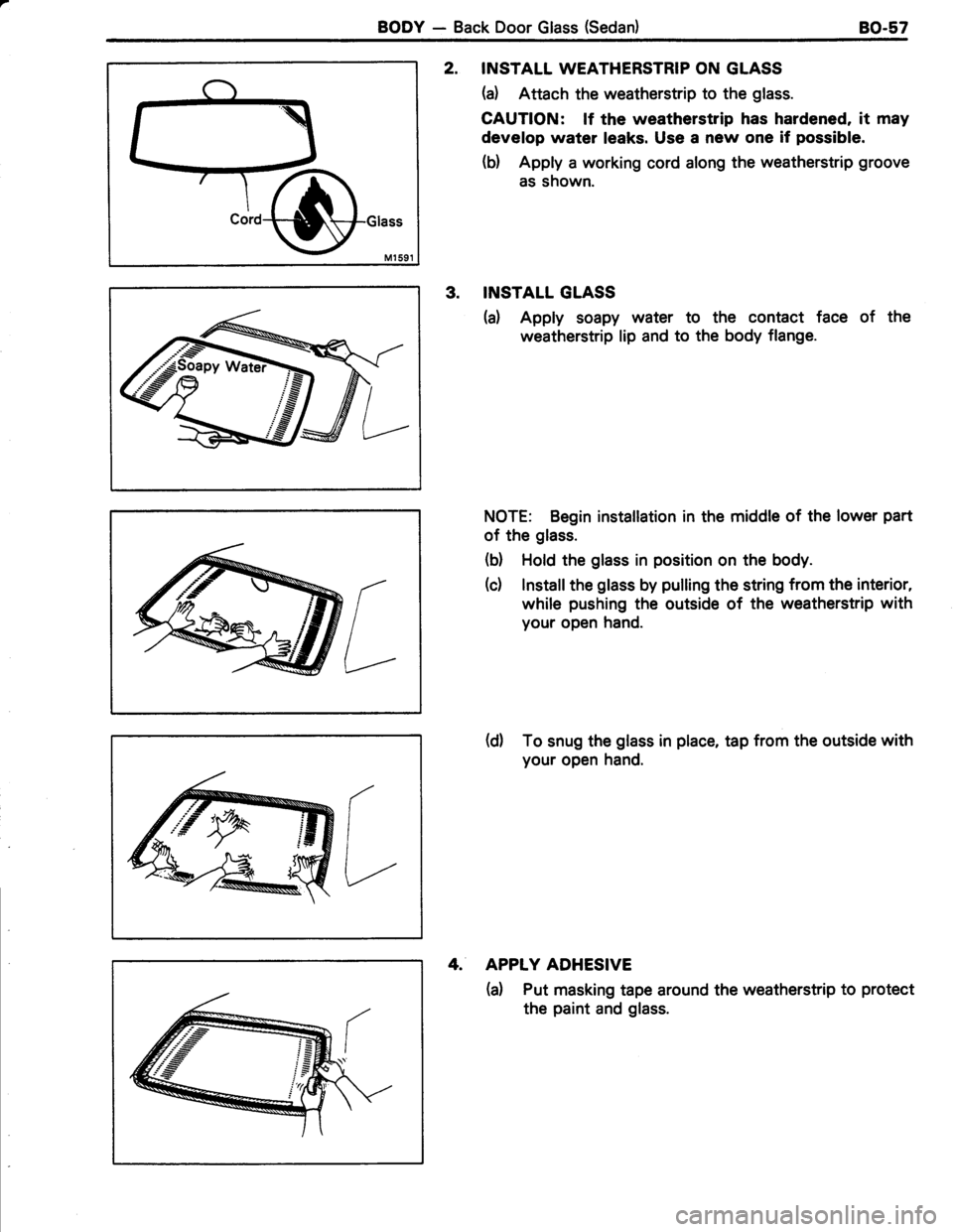 TOYOTA TERCEL 1985  Repair Manual 