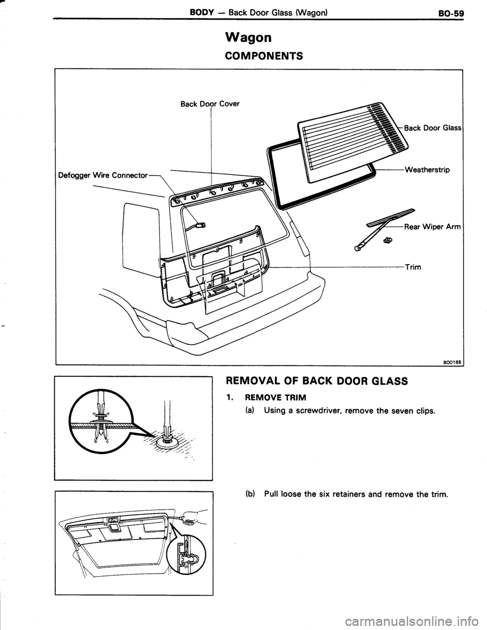 TOYOTA TERCEL 1985  Repair Manual 