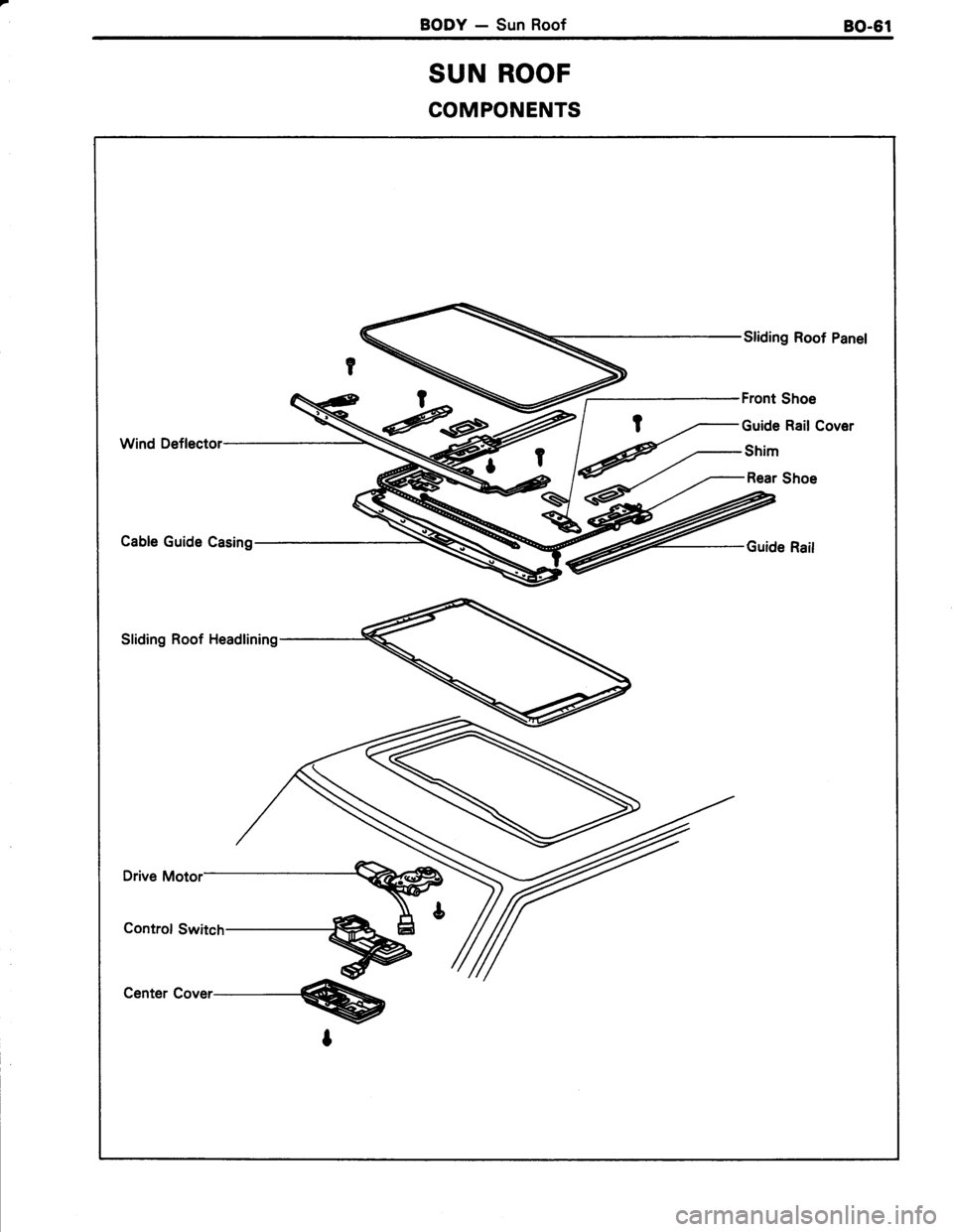 TOYOTA TERCEL 1985  Repair Manual 