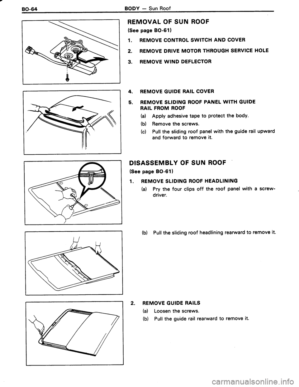 TOYOTA TERCEL 1985  Repair Manual 
