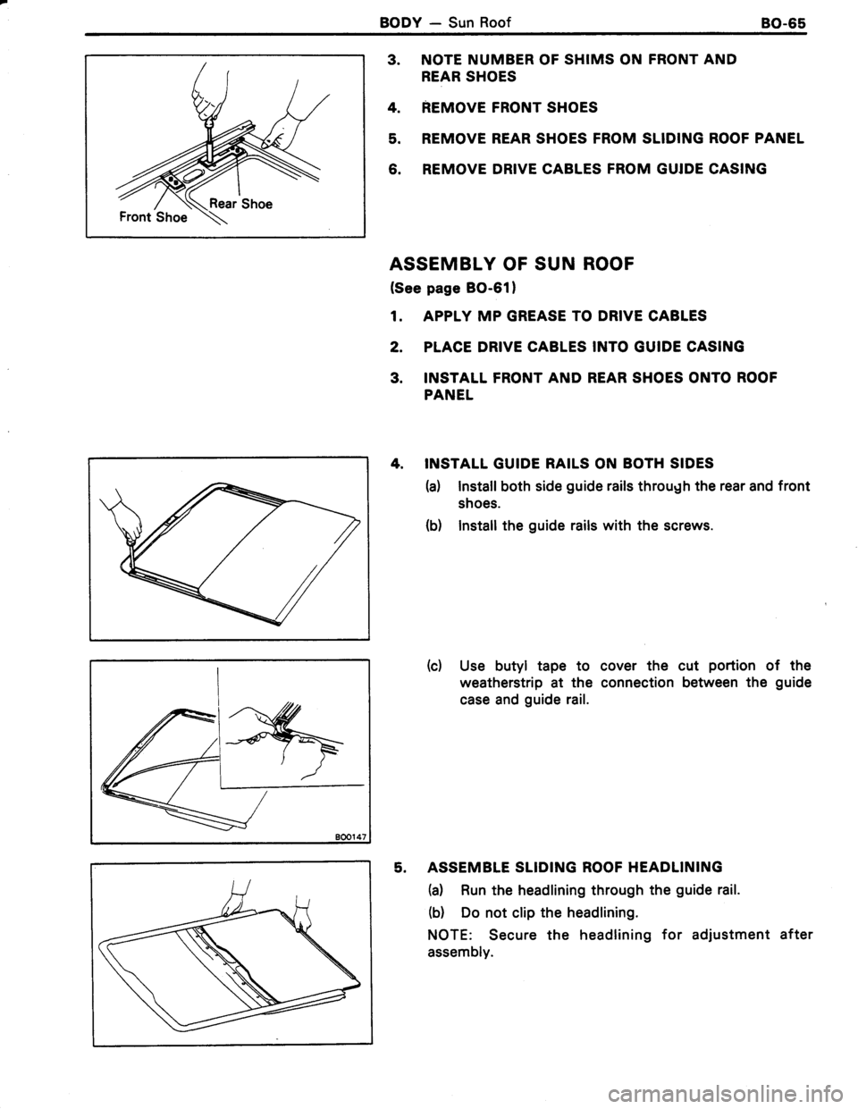 TOYOTA TERCEL 1985  Repair Manual 