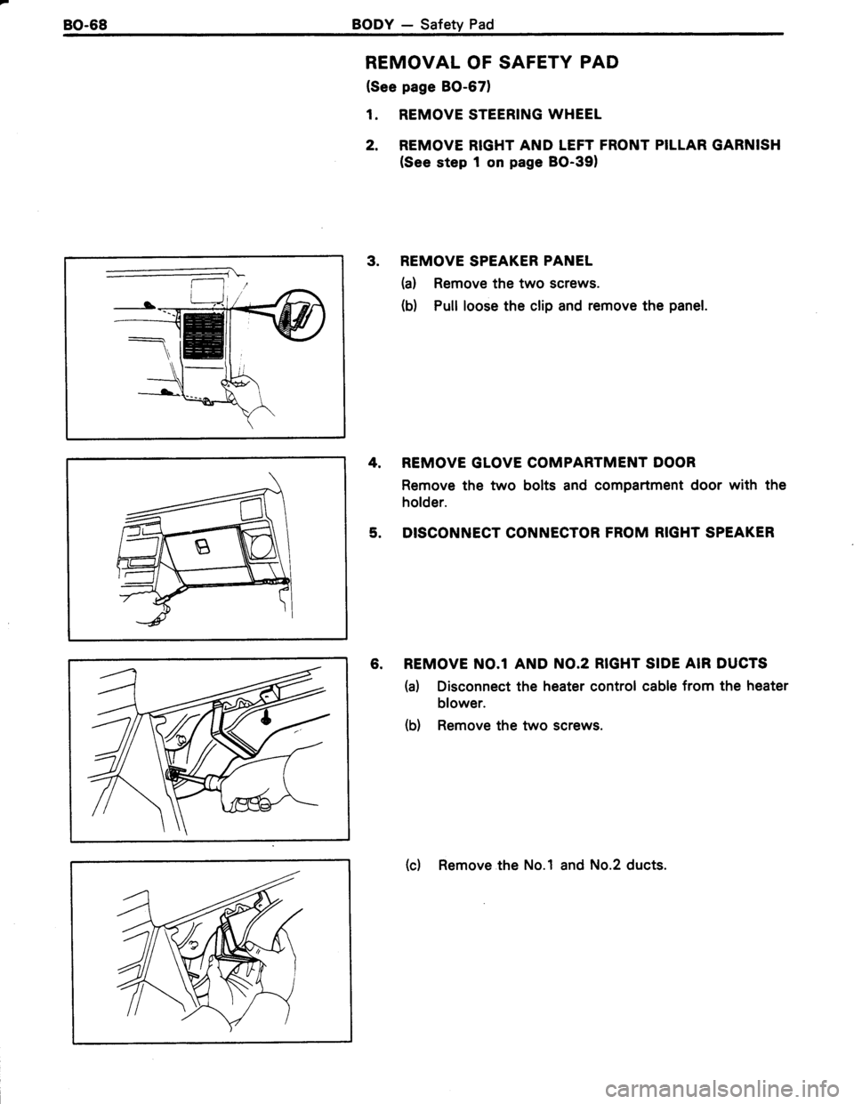 TOYOTA TERCEL 1985  Repair Manual 