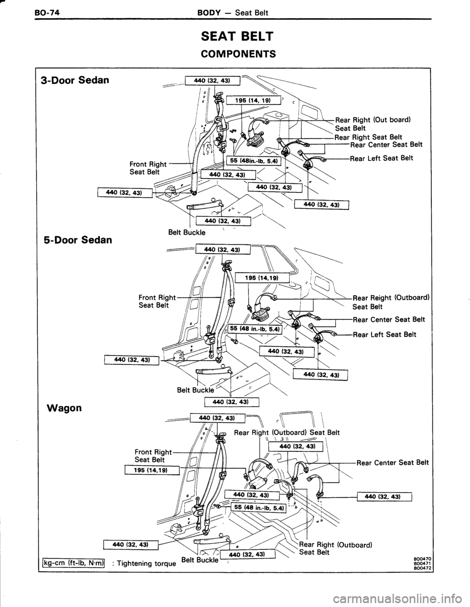 TOYOTA TERCEL 1985  Repair Manual 