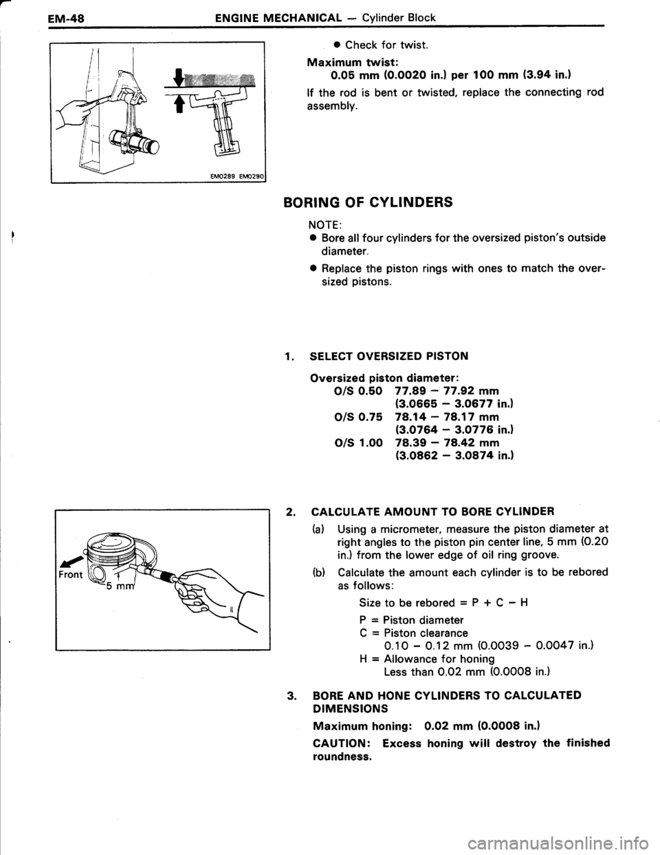 TOYOTA TERCEL 1985  Repair Manual 
