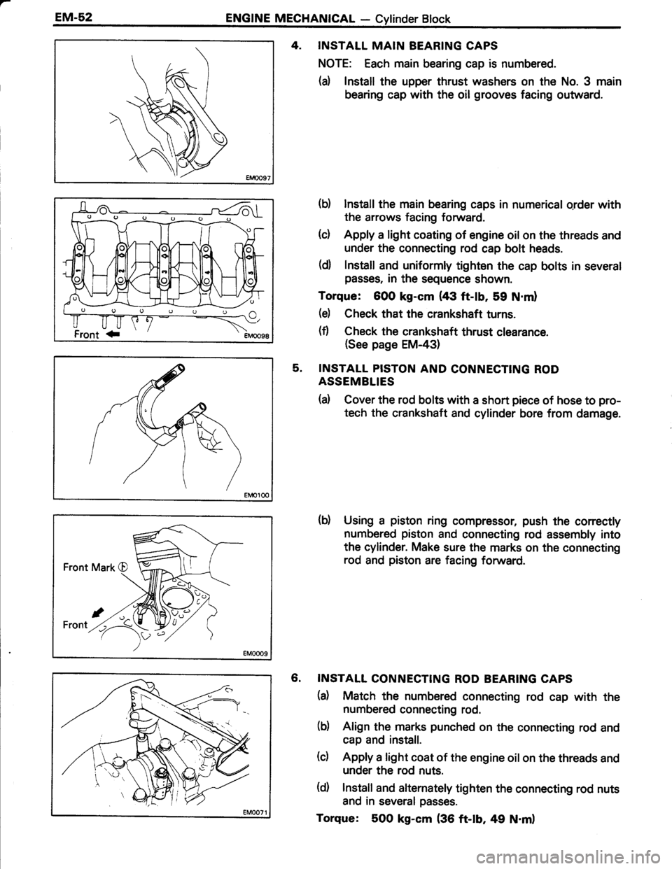 TOYOTA TERCEL 1985  Repair Manual 