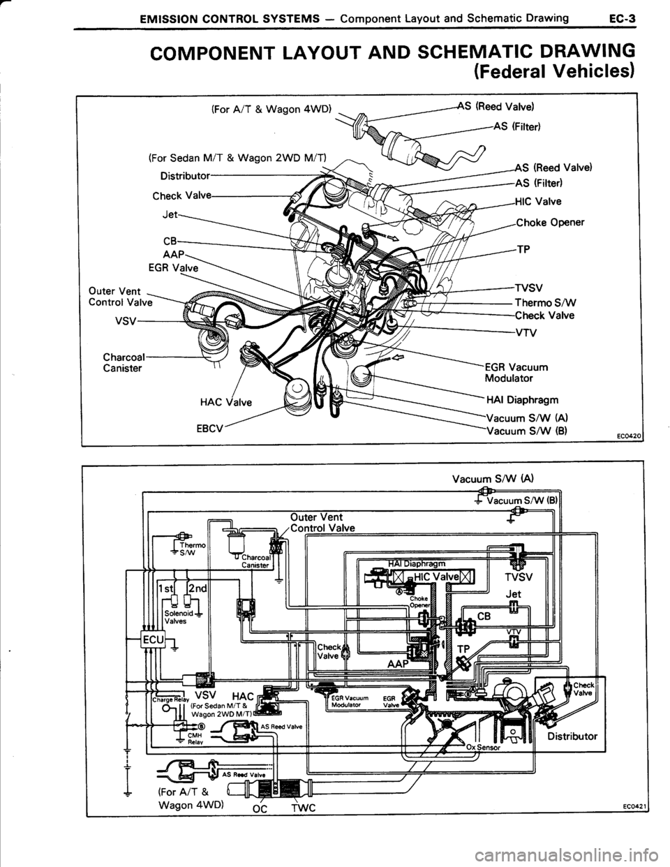 TOYOTA TERCEL 1985  Repair Manual 
