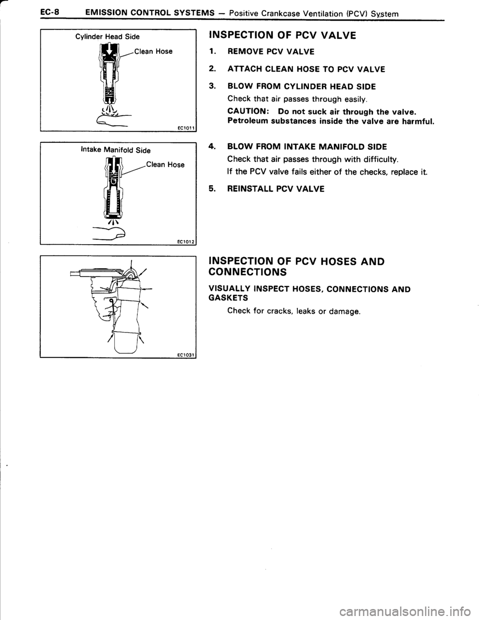 TOYOTA TERCEL 1985  Repair Manual 