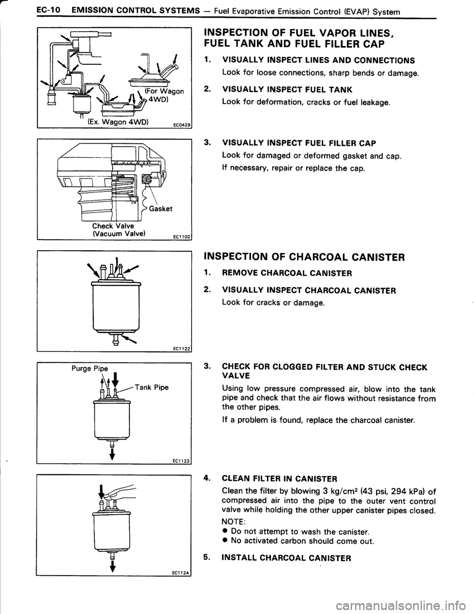 TOYOTA TERCEL 1985  Repair Manual 
