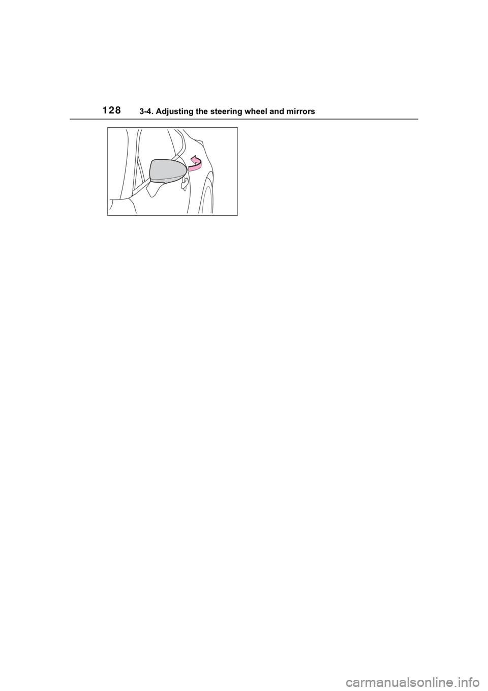 TOYOTA 86 2023  Owners Manual 1283-4. Adjusting the steering wheel and mirrors 