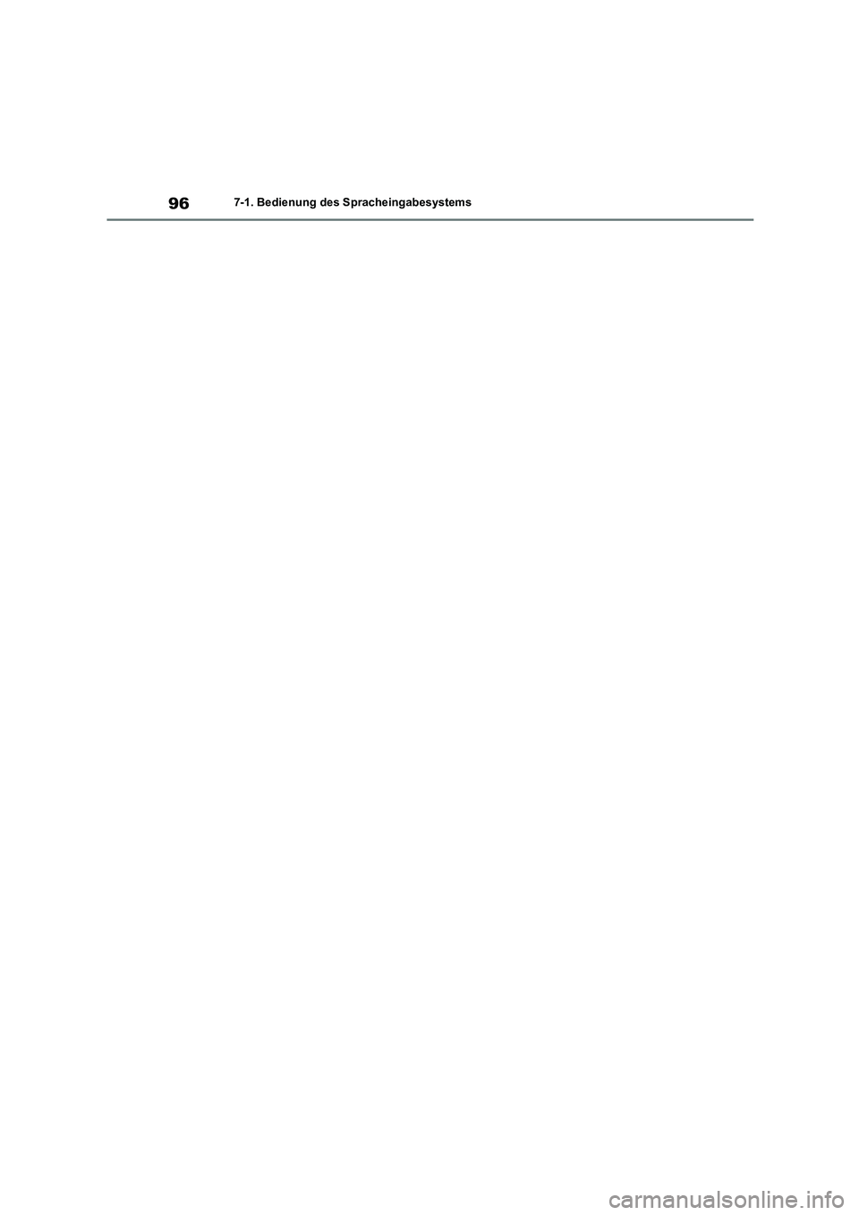 TOYOTA 86 2022  Betriebsanleitungen (in German) 967-1. Bedienung des Spracheingabesystems 