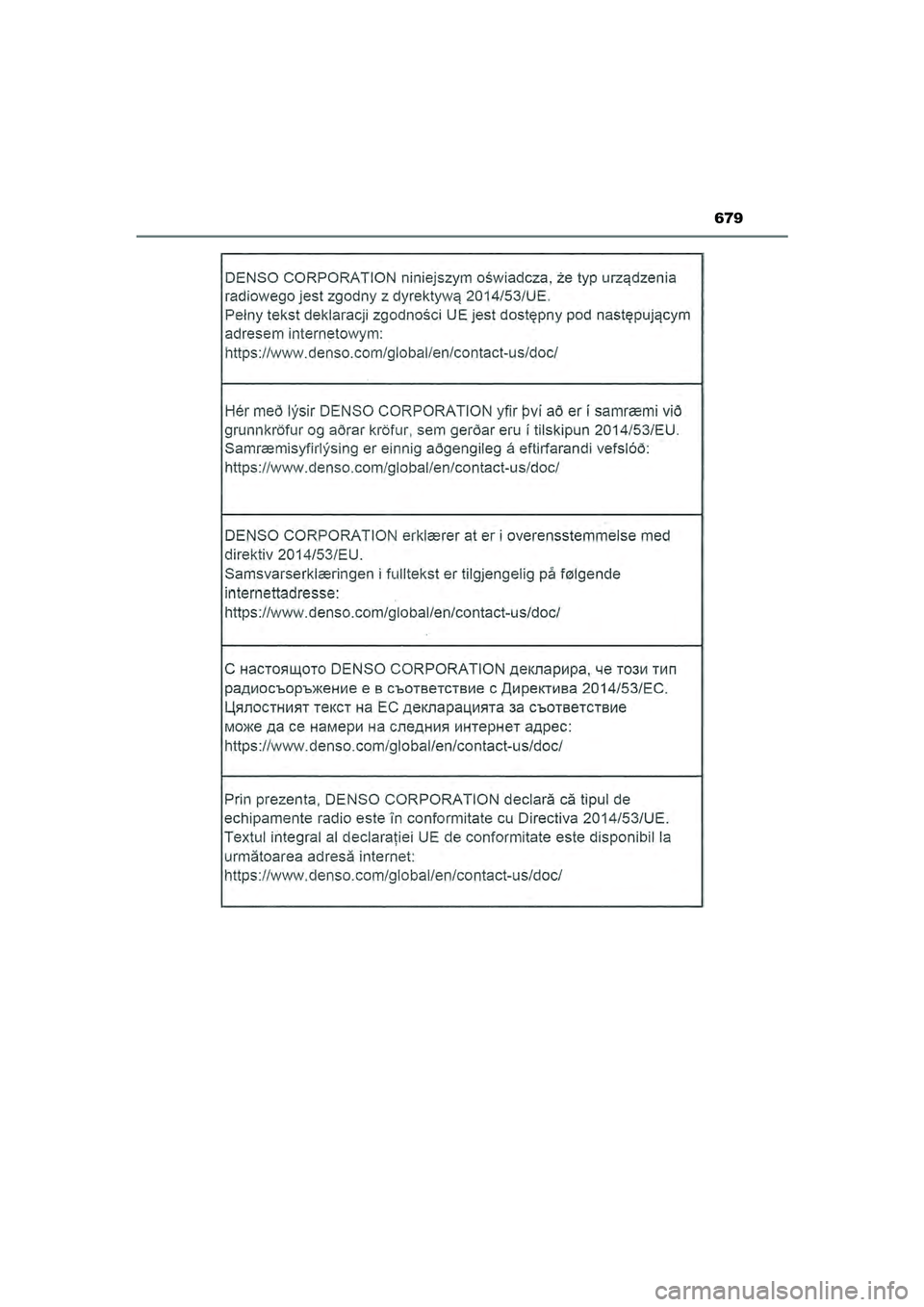 TOYOTA CAMRY 2022  Instructieboekje (in Dutch) 679
CAMRY_HV_EE
CAMRY_HV_OM_Europe_OM33F05E.book  Page 679  Wednesday, January 20, 2021  6:09 PM 
