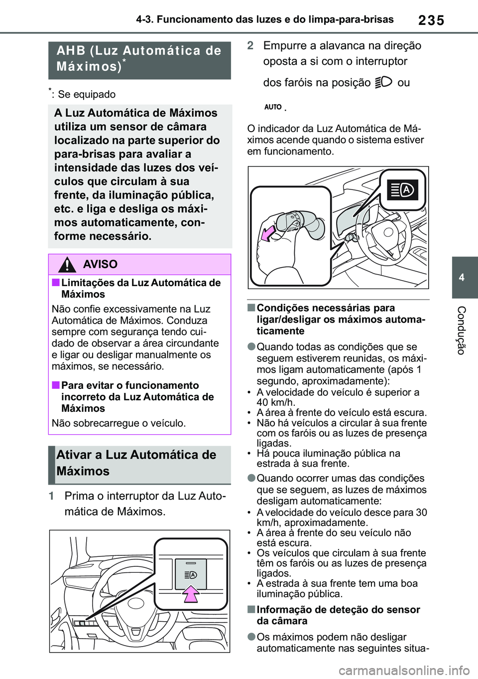 TOYOTA COROLLA 2021  Manual de utilização (in Portuguese) 235
�
�&�2�5�2�/�/�$ �+�9 �7�0�0�7 �(�(
<001700100016001100030029005800510046004c0052005100440050004800510057005200030047004400560003004f0058005d00480056000300480003004700520003004f004c00500053004400