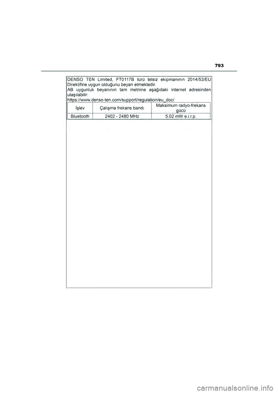 TOYOTA HILUX 2022  Instructieboekje (in Dutch) 793
HILUX_OM_OM0K513E_(EE)
HILUX_OM_OM0K513E_(EE).book  Page 793  Wednesday, May 26, 2021  11:09 AM 