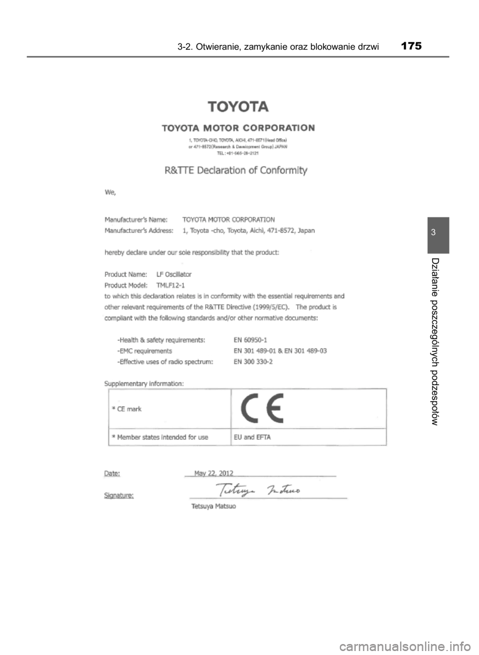 TOYOTA LAND CRUISER 2016  Instrukcja obsługi (in Polish) 3-2. Otwieranie, zamykanie oraz blokowanie drzwi175
3
Dzia∏anie poszczególnych podzespo∏ów
48 LC200 V8 OM60M95E  27/9/16  14:15  Page 175    (Black plate) 