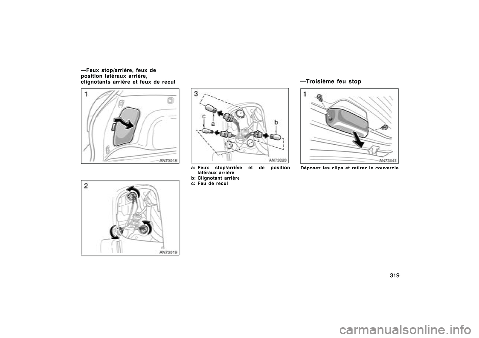 TOYOTA MATRIX 2008  Manuel du propriétaire (in French)  \b	
 \f
 

      !"# 
$ %"&!! 
    "#( " "  ( " )"*

+ , -  
