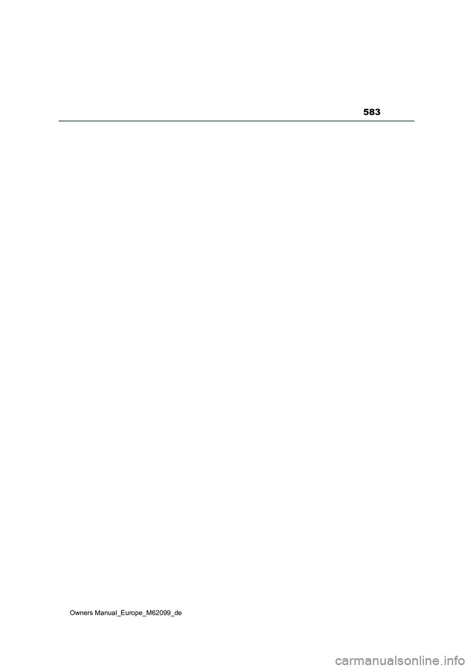 TOYOTA MIRAI 2021  Betriebsanleitungen (in German) 583
Owners Manual_Europe_M62099_de 