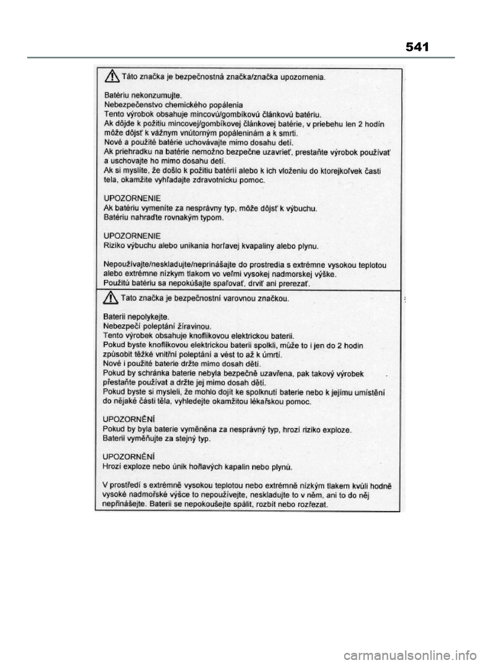 TOYOTA MIRAI 2021  Instrukcja obsługi (in Polish) 541
27 Mirai OM62097E  3/7/21  12:57  Page 541 