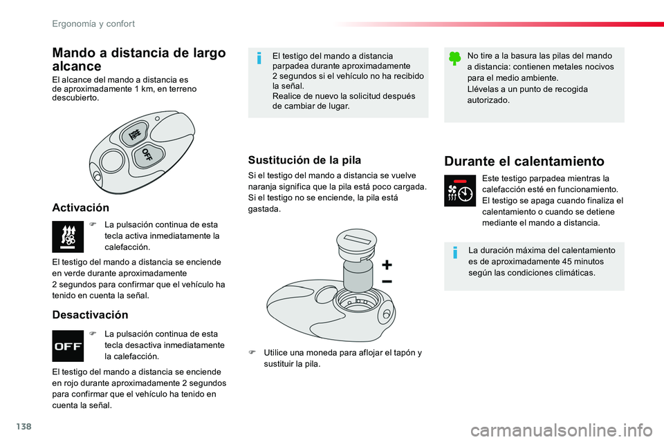 TOYOTA PROACE VERSO 2017 Manual del propietario (in Spanish) 138
ProaceVerso_es_Chap03_ergonomie-et-confort_ed01-2016
F La pulsación continua de esta tecla desactiva inmediatamente la calefacción.
F La pulsación continua de esta tecla activa inmediatamente l TOYOTA PROACE VERSO 2017 Manual del propietario (in Spanish) 138
ProaceVerso_es_Chap03_ergonomie-et-confort_ed01-2016
F La pulsación continua de esta tecla desactiva inmediatamente la calefacción.
F La pulsación continua de esta tecla activa inmediatamente l