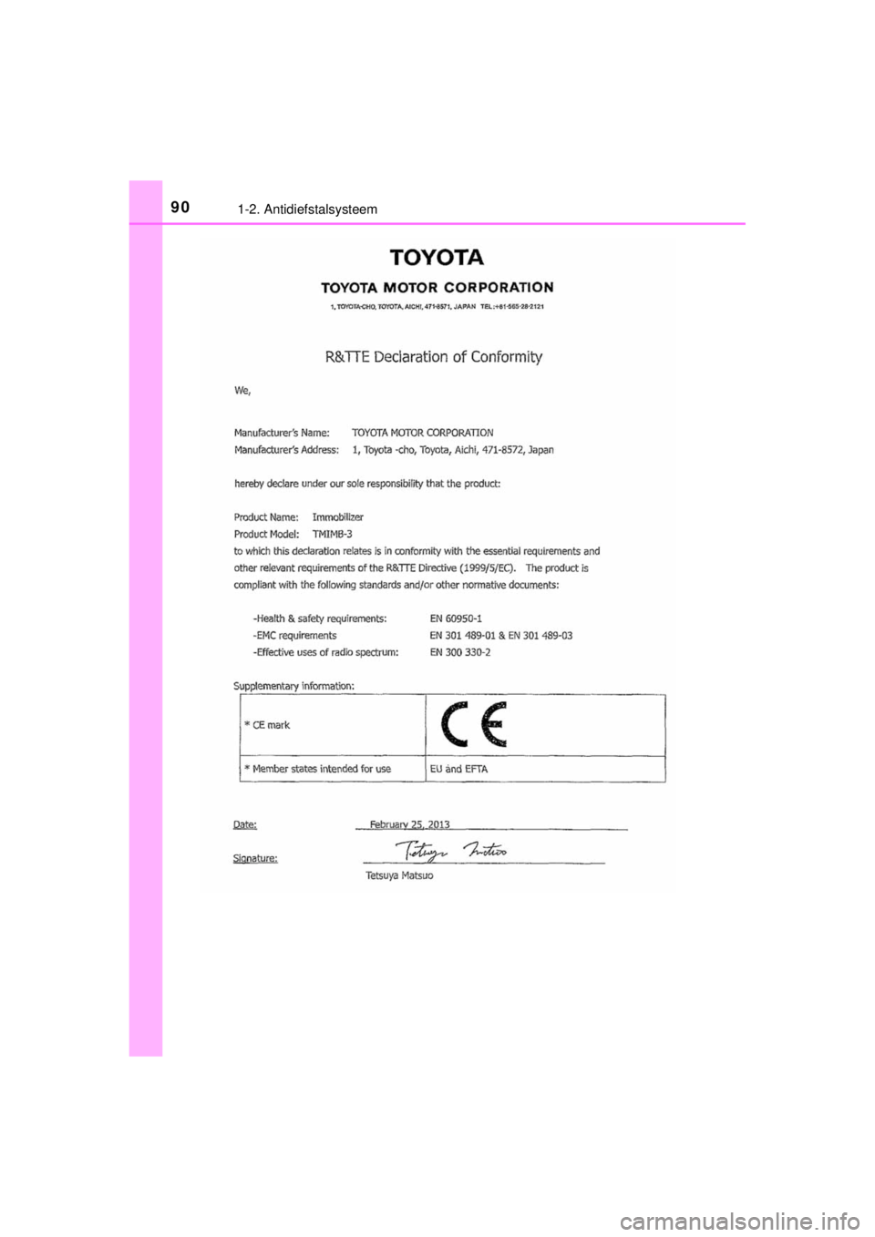 TOYOTA RAV4 2014  Instructieboekje (in Dutch) 901-2. Antidiefstalsysteem
RAV4_OM_OM42A21E_(EE) 