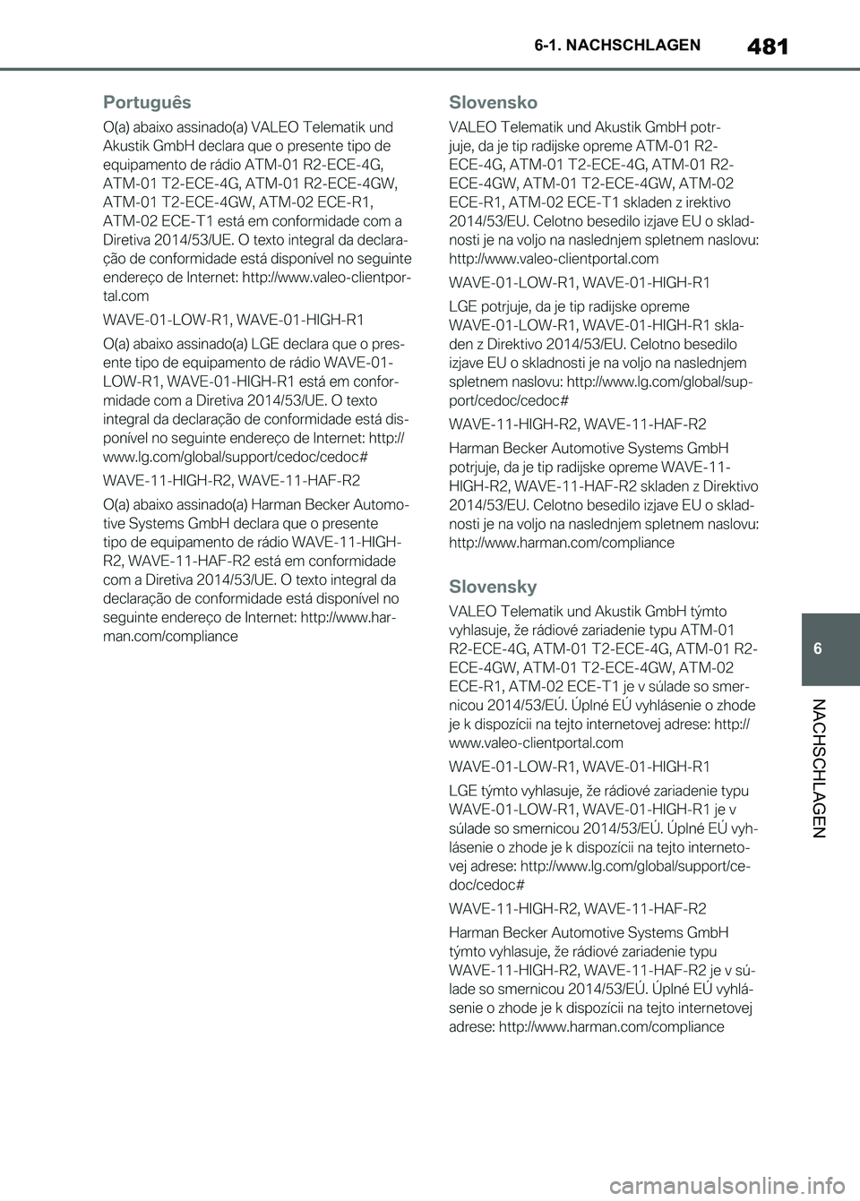 TOYOTA SUPRA 2023  Betriebsanleitungen (in German) 481
6 6-1. NACHSCHLAGEN
NACHSCHLAGEN
Supra_OM_German_OM9A433M_1_2211.book  481 ページ  ２０２２年８月３０日　火曜日　午後１時５６分 